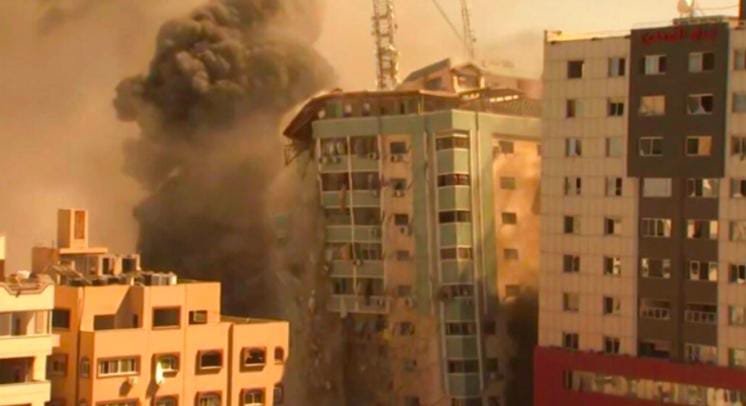 Bom Kantor Media di Gaza, AJI: Serangan Israel Tindakan Kriminal Luar Biasa