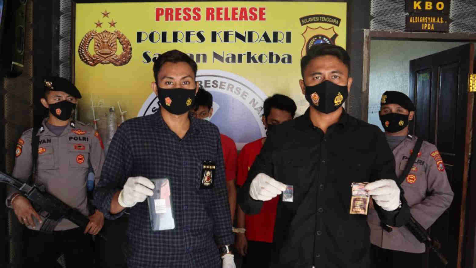 Edar Narkotika, Nelayan di Kendari Diringkus Polisi