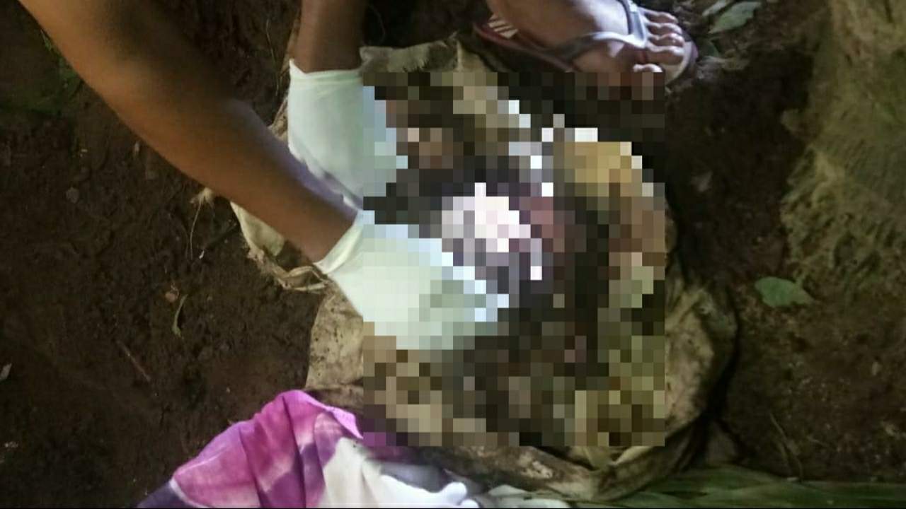Geger, Warga Gowa Temukan Orok Bayi Terbungkus Seragam Sekolah