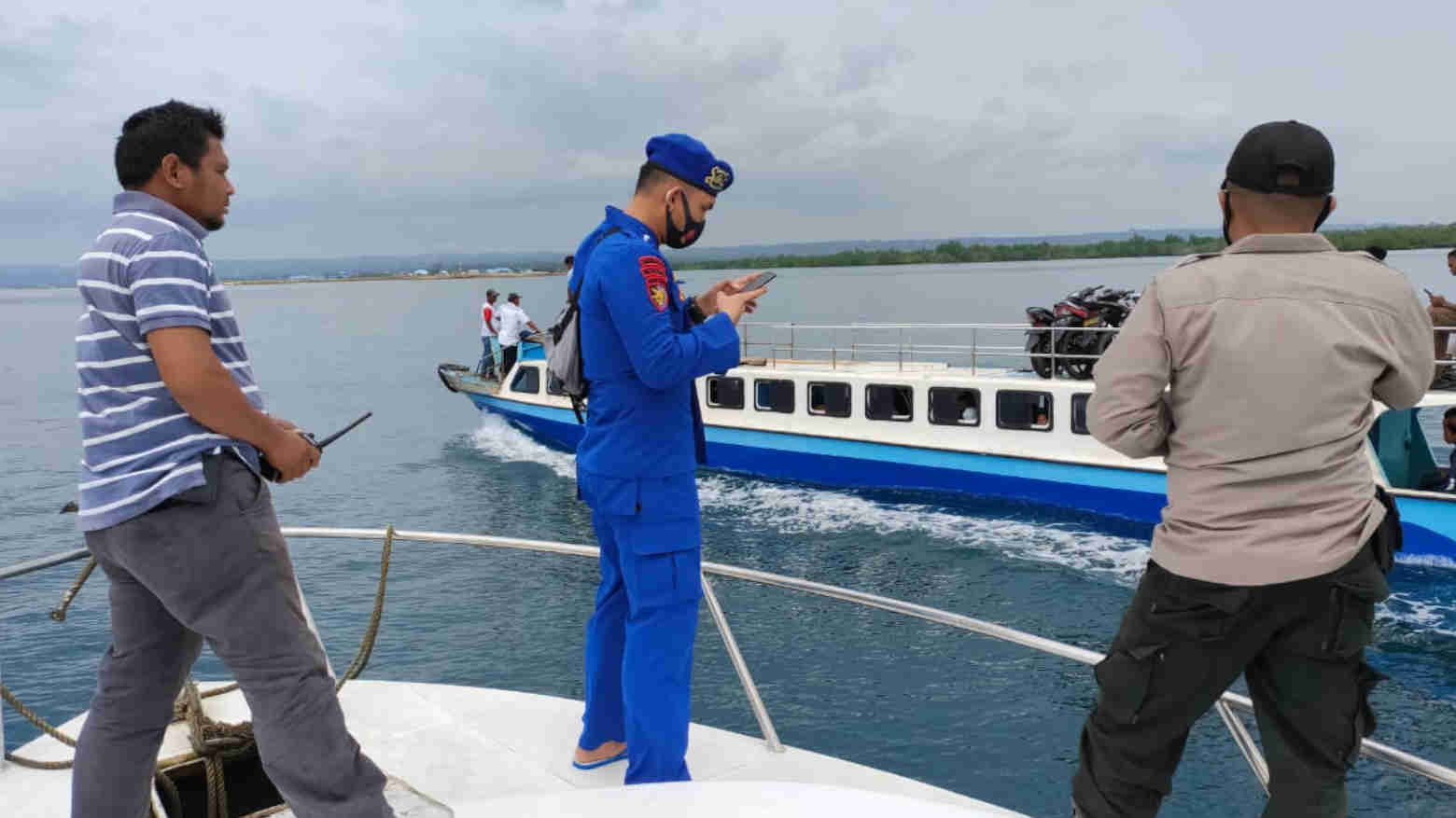 Habis BBM, Spead Boat Maligano-Raha Terombang-ambing di Laut 2 Jam