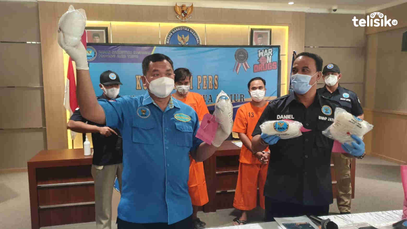 Hendak Kirim Sabu ke Madura, Dua Kurir Ditangkap di Exit Tol