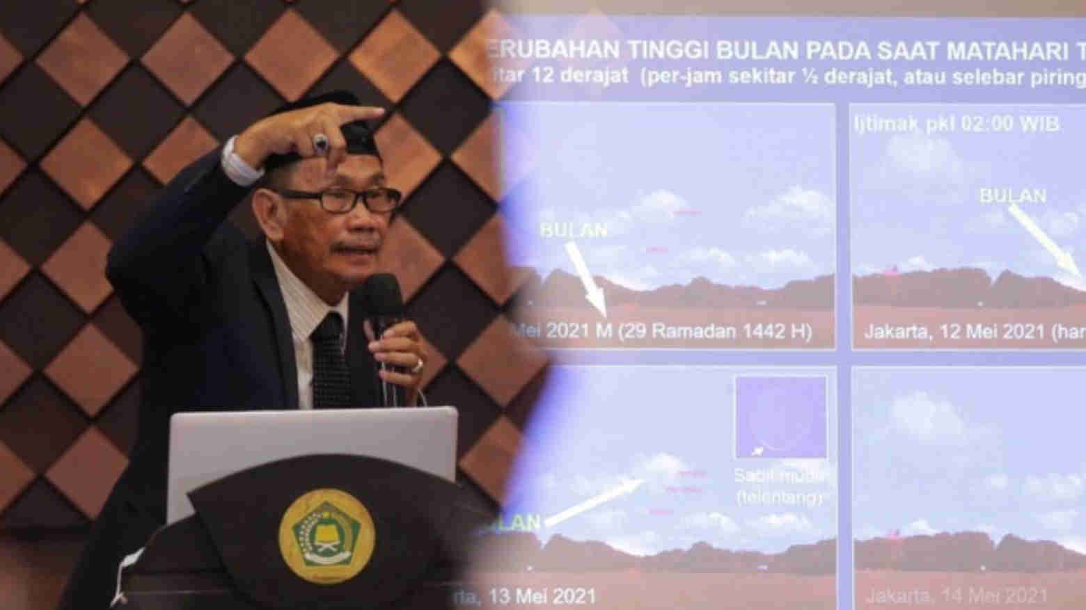 Hilal Awal Syawal 1442 Hijriah Tidak Terlihat di Indonesia, Ini Penjelasan Kemenag