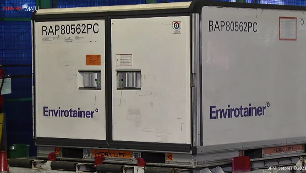 Indonesia Kembali Terima Delapan Juta Bahan Baku Vaksin COVID-19 dari Sinovac