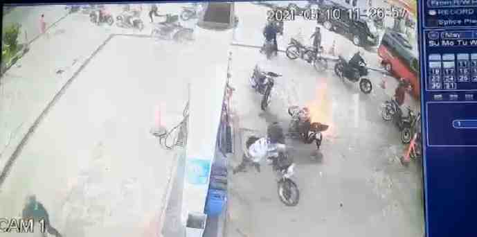 Ini Dugaan Sementara Penyebab Kebakaran SPBU di Ruteng NTT