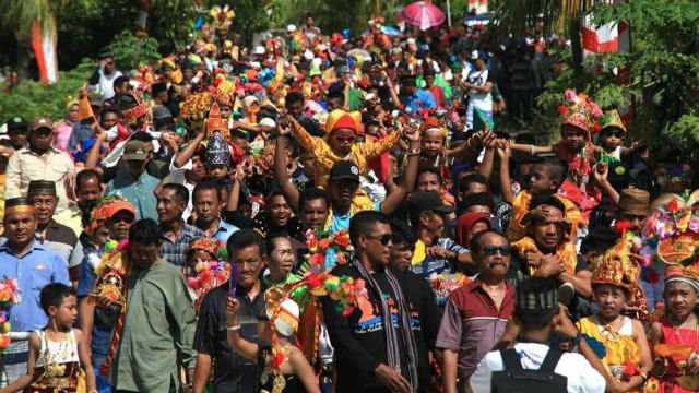 Ini Empat Festival Budaya Terbesar Masyarakat Pesisir Wakatobi