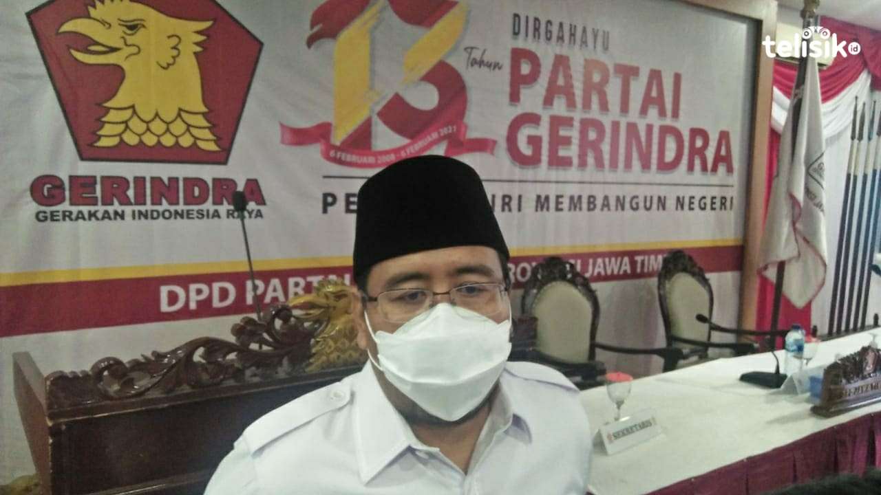 Kader Jadi Tersangka Tembak Warga hingga Tewas, Gerindra Jatim Siapkan Bantuan Hukum