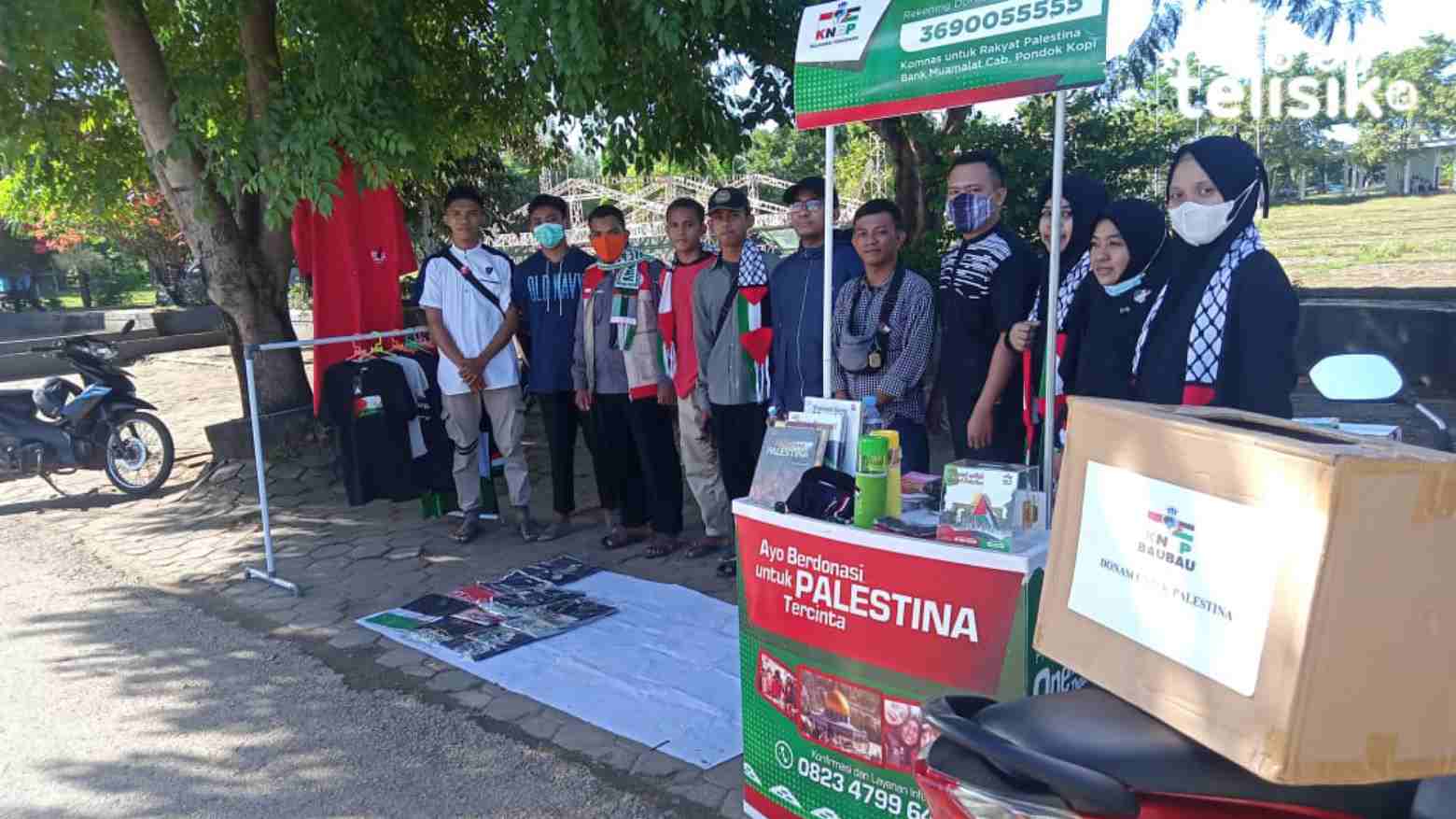 KNRP Kota Baubau Gelar Donasi untuk Palestina
