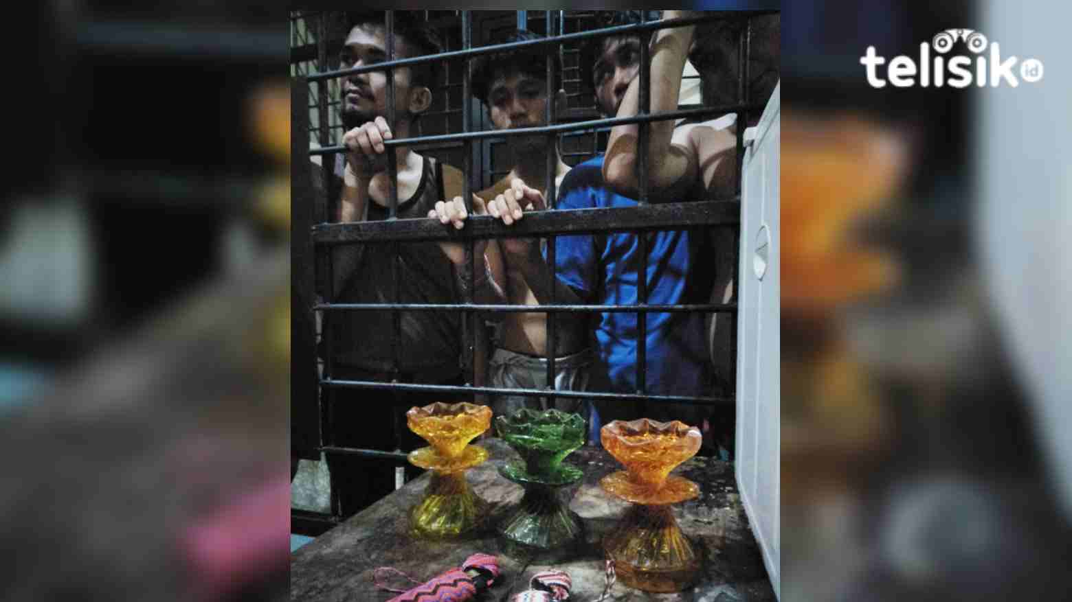 Manfaatkan Barang Bekas, Tahanan Polsek Mandonga Buat Kerajinan Tangan