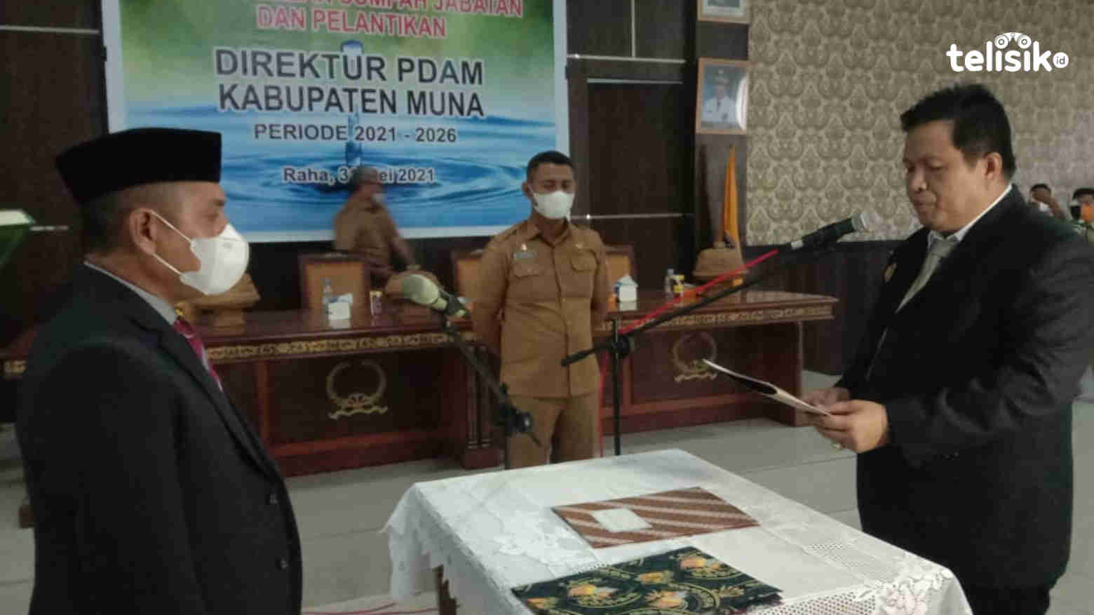 PDAM Muna Mulai Membaik: Dari Sakit Jadi Kurang Sehat