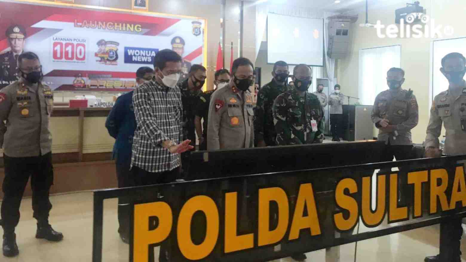 Polda Sultra Launching Aplikasi Polisi Merare dan Wonua TV