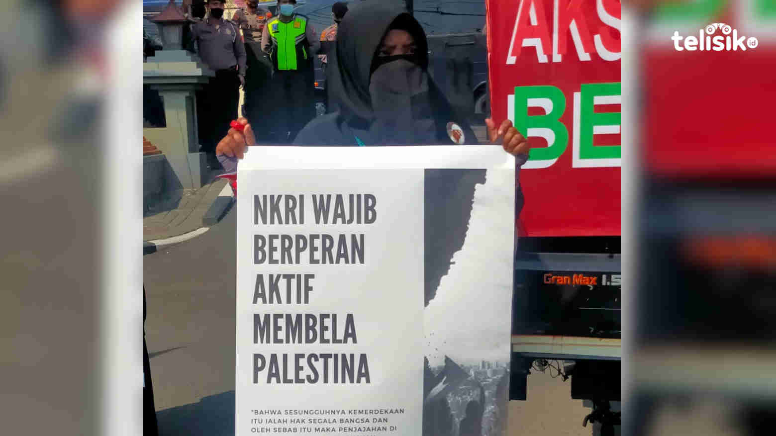 Sebut Israel Pelaku Pelanggaran HAM, P4II Jatim Gelar Aksi Solidaritas Palestina