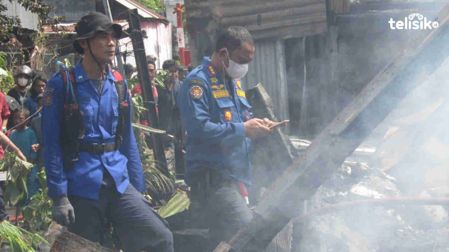 Si Jago Merah Mengamuk Habiskan Tiga Rumah Warga Makassar