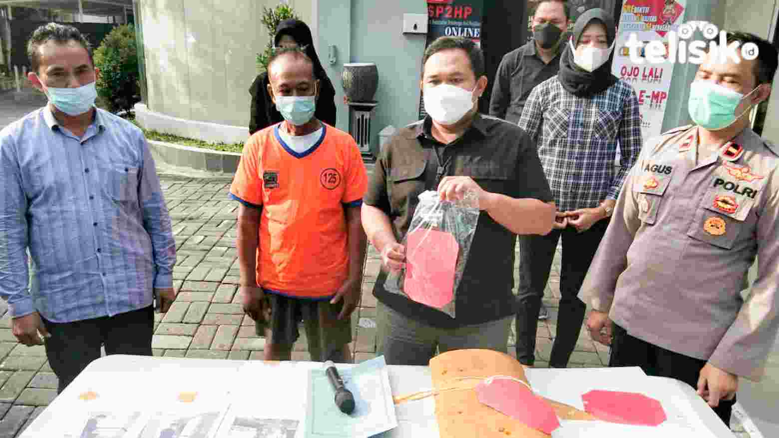 Tindih Anak Bau Kencur di Toilet, Kakek Bau Tanah Diciduk Polisi di Rumahnya