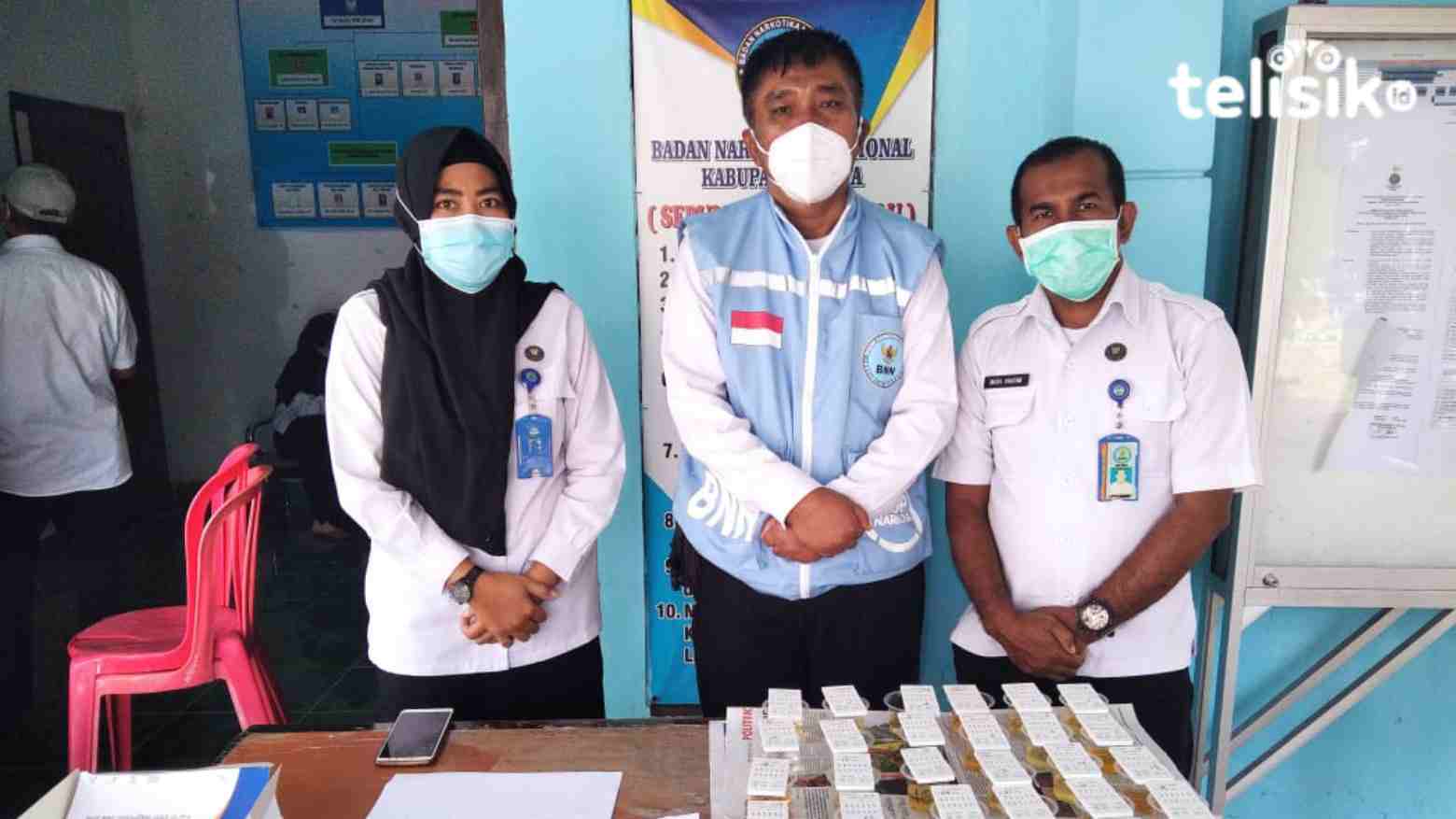 39 Pegawai BNNK Muna Tes Urin, Hasilnya Negatif