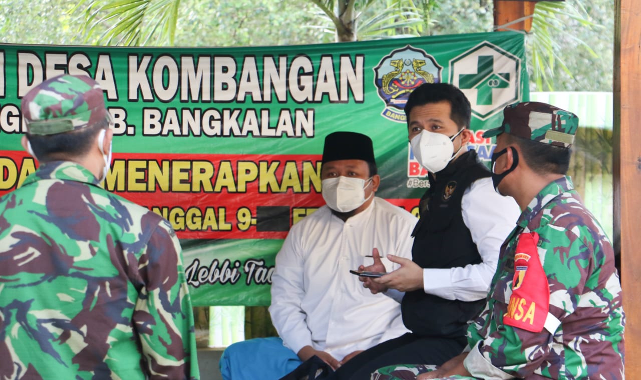 COVID-19 Varian India Melonjak, 4 Kecamatan di Bangkalan Berlakukan PPKM Mikro