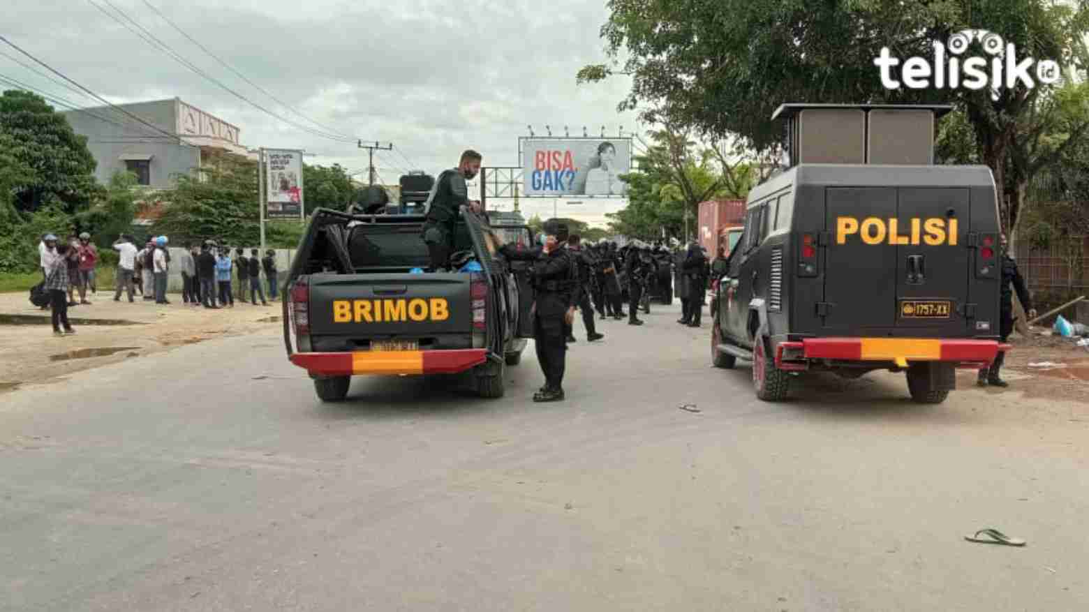 Demo Tolak Munas Kadin Ricuh, Ratusan Polisi Dikerahkan