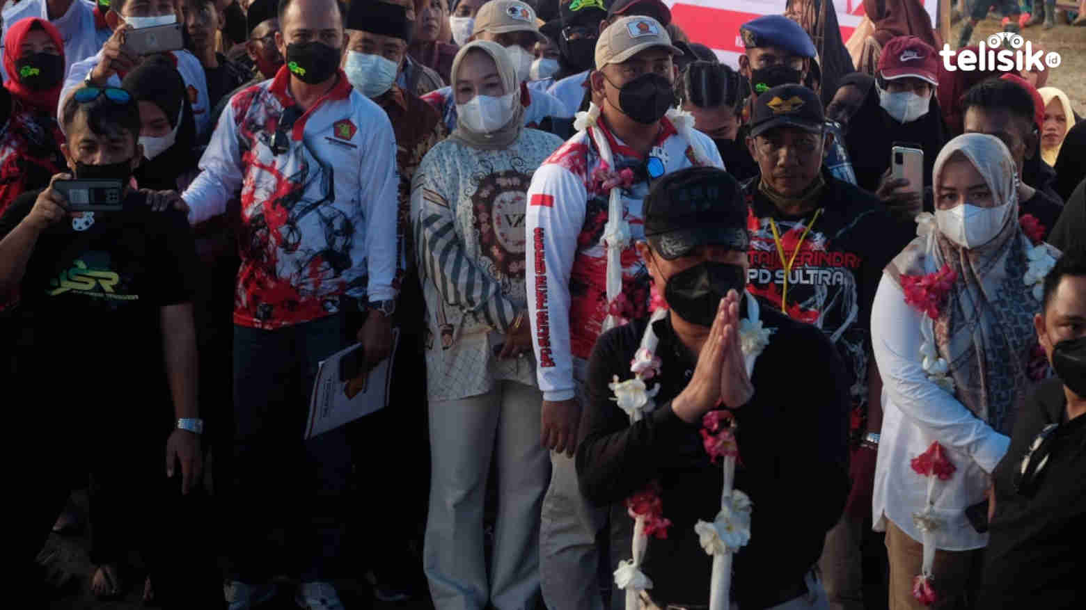 Disambut Ribuan Pendukung di Koltim, Milenial Kolaka Siap Menangkan ASR 2024