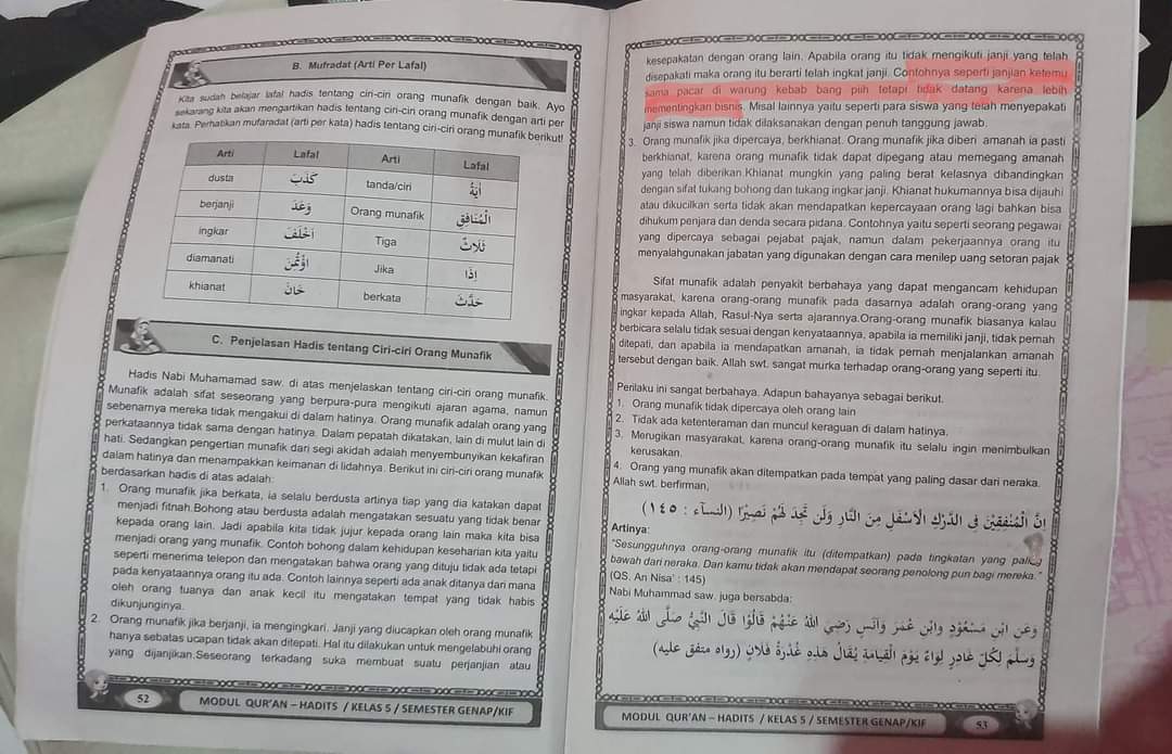 Gawat, Ajakan Berpacaran Muncul di Buku Pelajaran Siswa