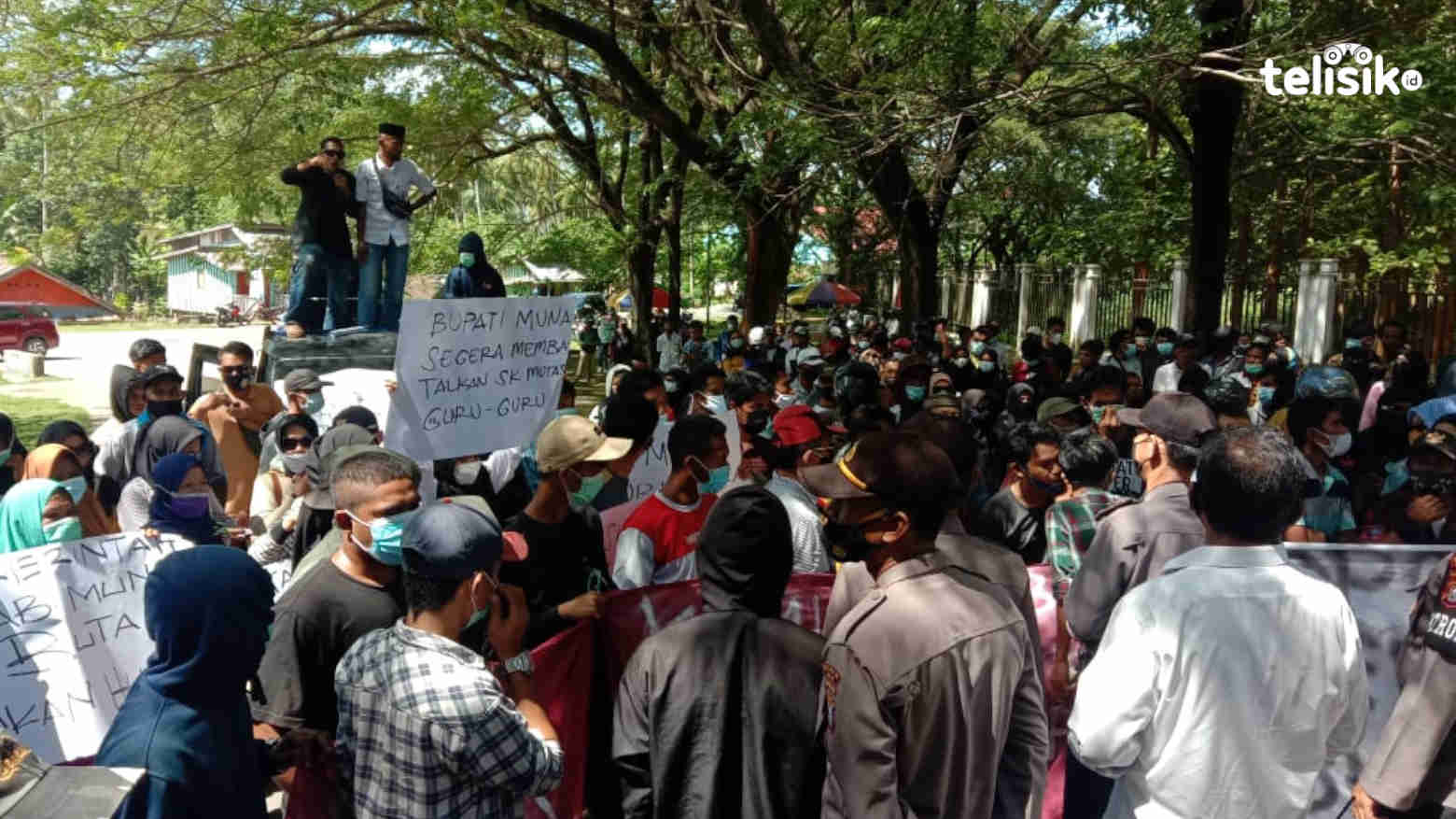 Guru yang Dimutasi di Muna Tuntut Pembatalan SK