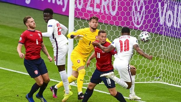 Hasil Euro 2020: Inggris Juara Grup D Menang Tipis dari Ceko