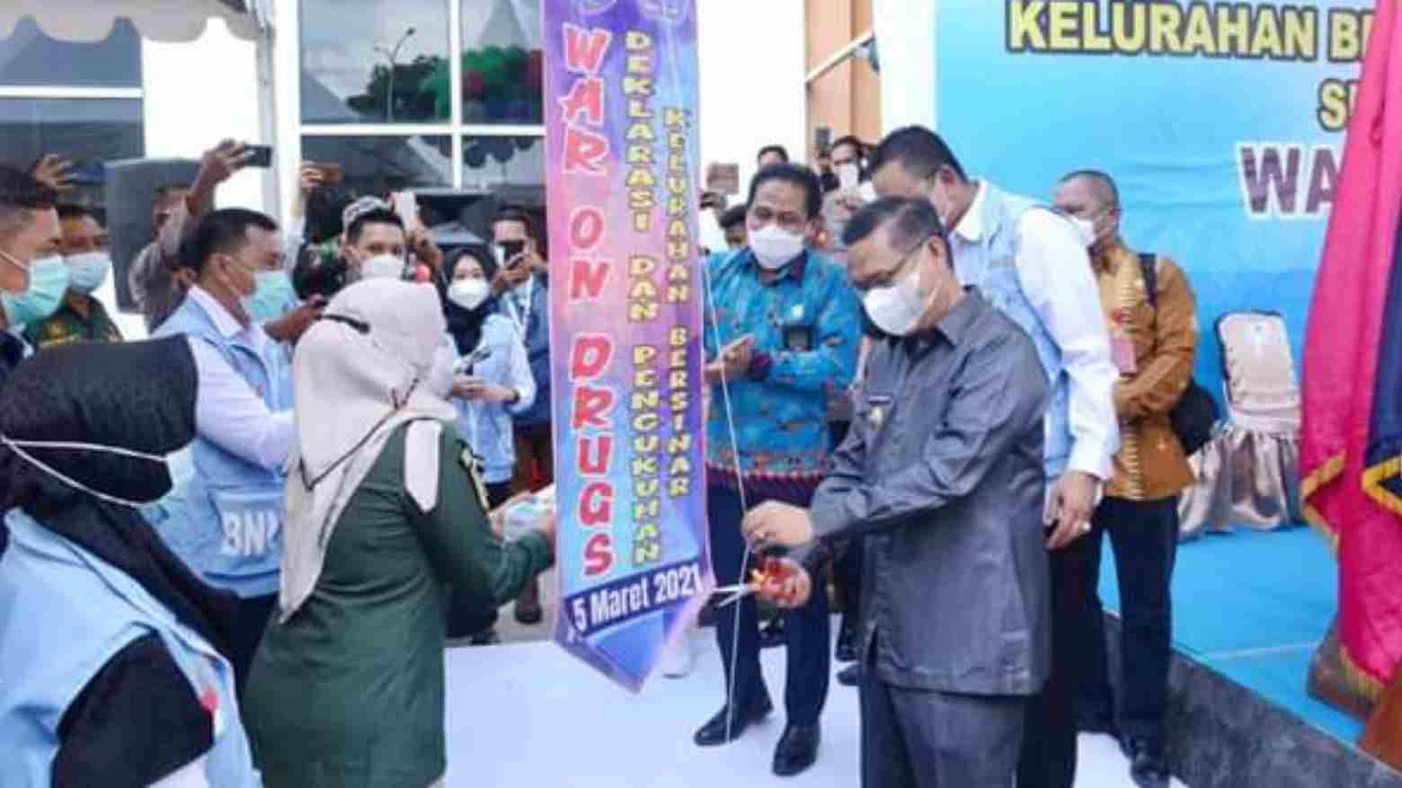 Lawan Narkoba, Pemkot Kendari Mulai dari Empat Kelurahan Bersinar