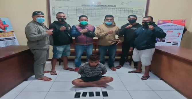 Maling HP, Seorang Pelajar di Manggarai Dibekuk Polisi