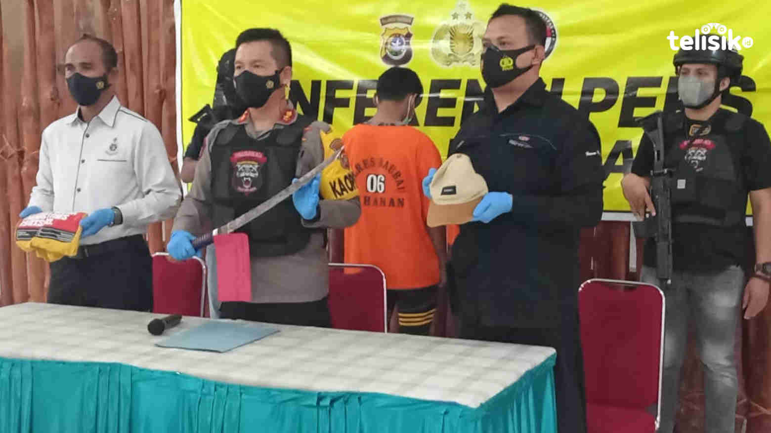 Polres Baubau Ungkap Kasus Penganiayaan di Pantai Kamali