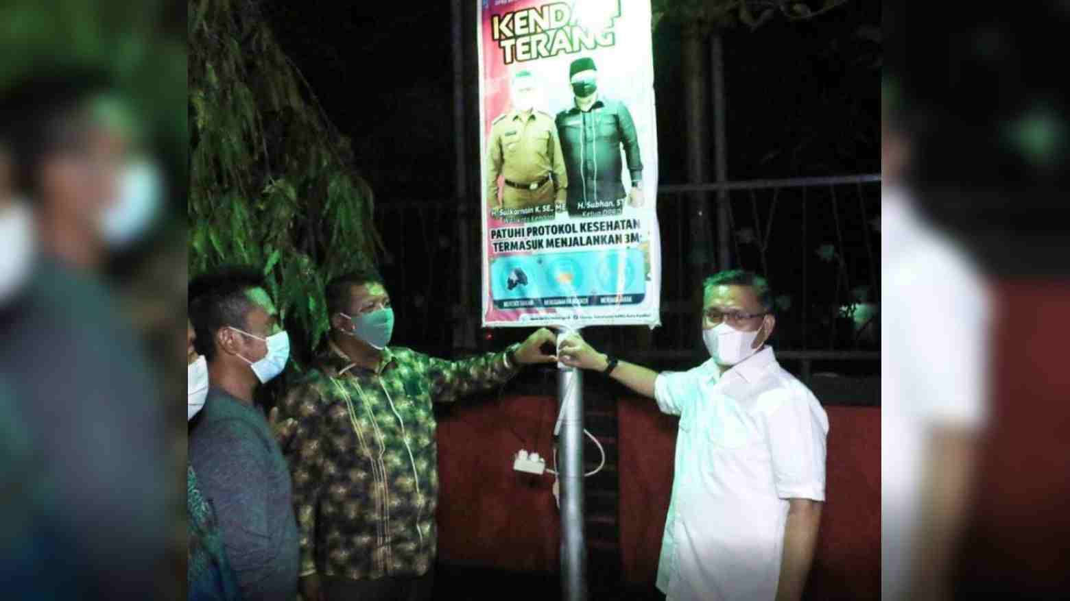 Terangi Kendari, Pemkot Target Pasang 6 Ribu Lampu