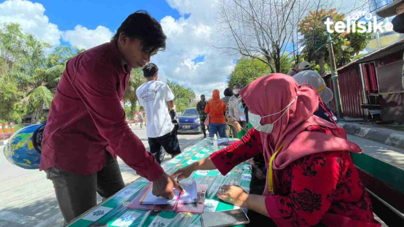 Terjaring Operasi Yustisi COVID-19, Pengendara Motor Disanksi Push Up dan Lafalkan Pancasila
