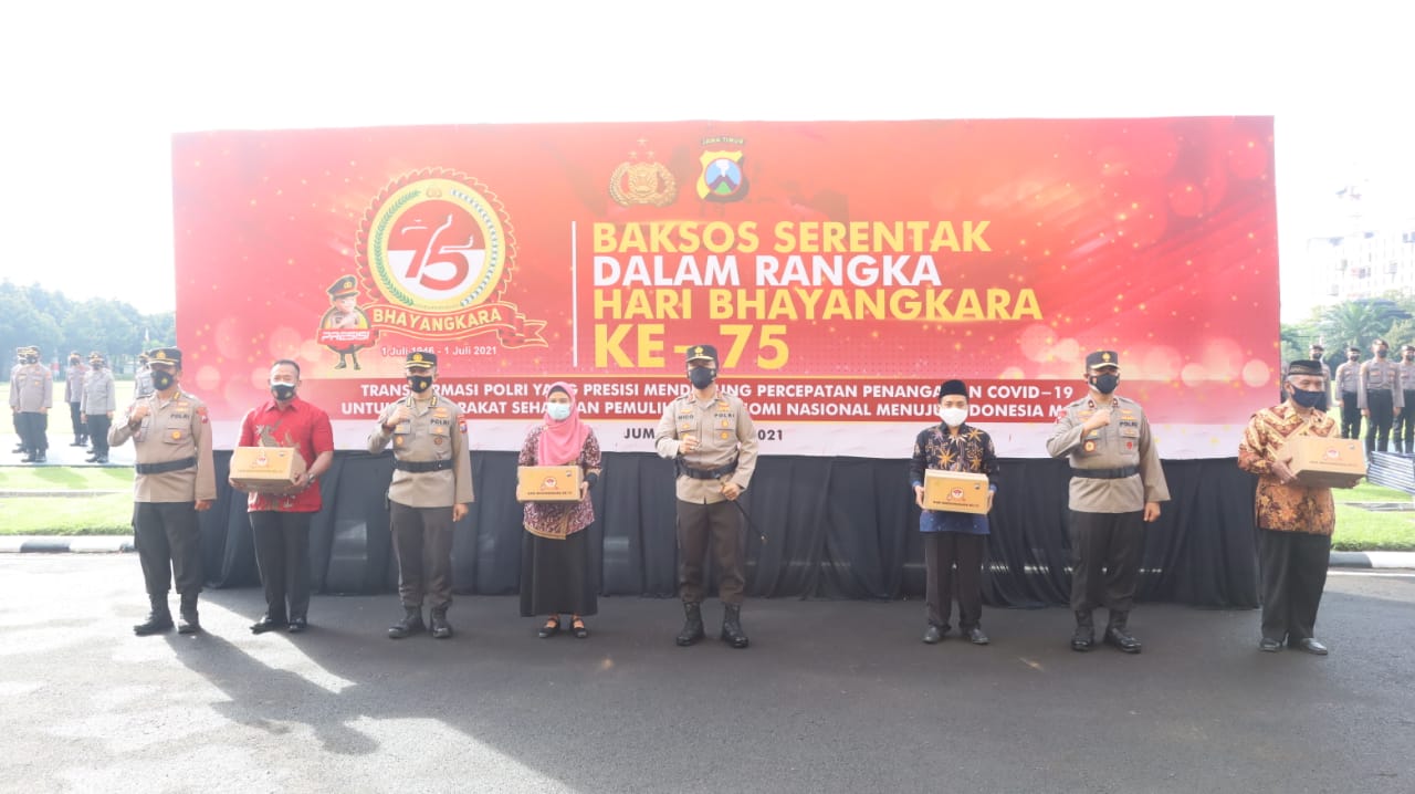 Tiga Daerah di Jatim Zona Merah, Polda Kirim Bantuan Kemanusiaan