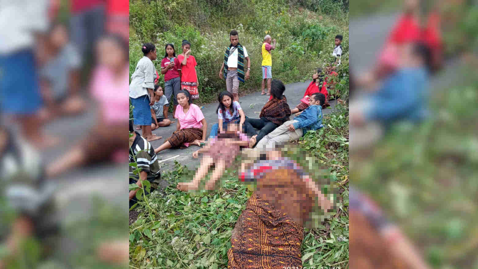 Truk Kayu di Ende NTT Jatuh ke Jurang, Empat Orang Meninggal