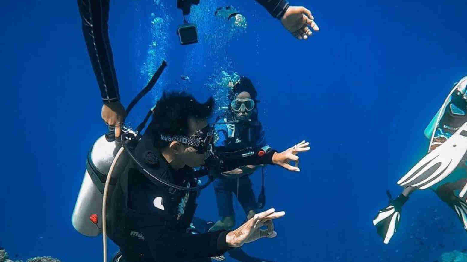 Ustaz Abdul Somad Safari ke Wakatobi, Menyelam dan Didaulat Jadi Duta Wisata Religi