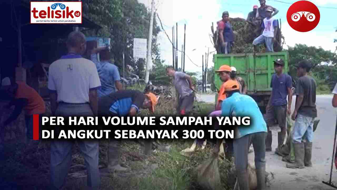 Video: Per Hari Volume Sampah yang Diangkut Sebanyak 300 Ton