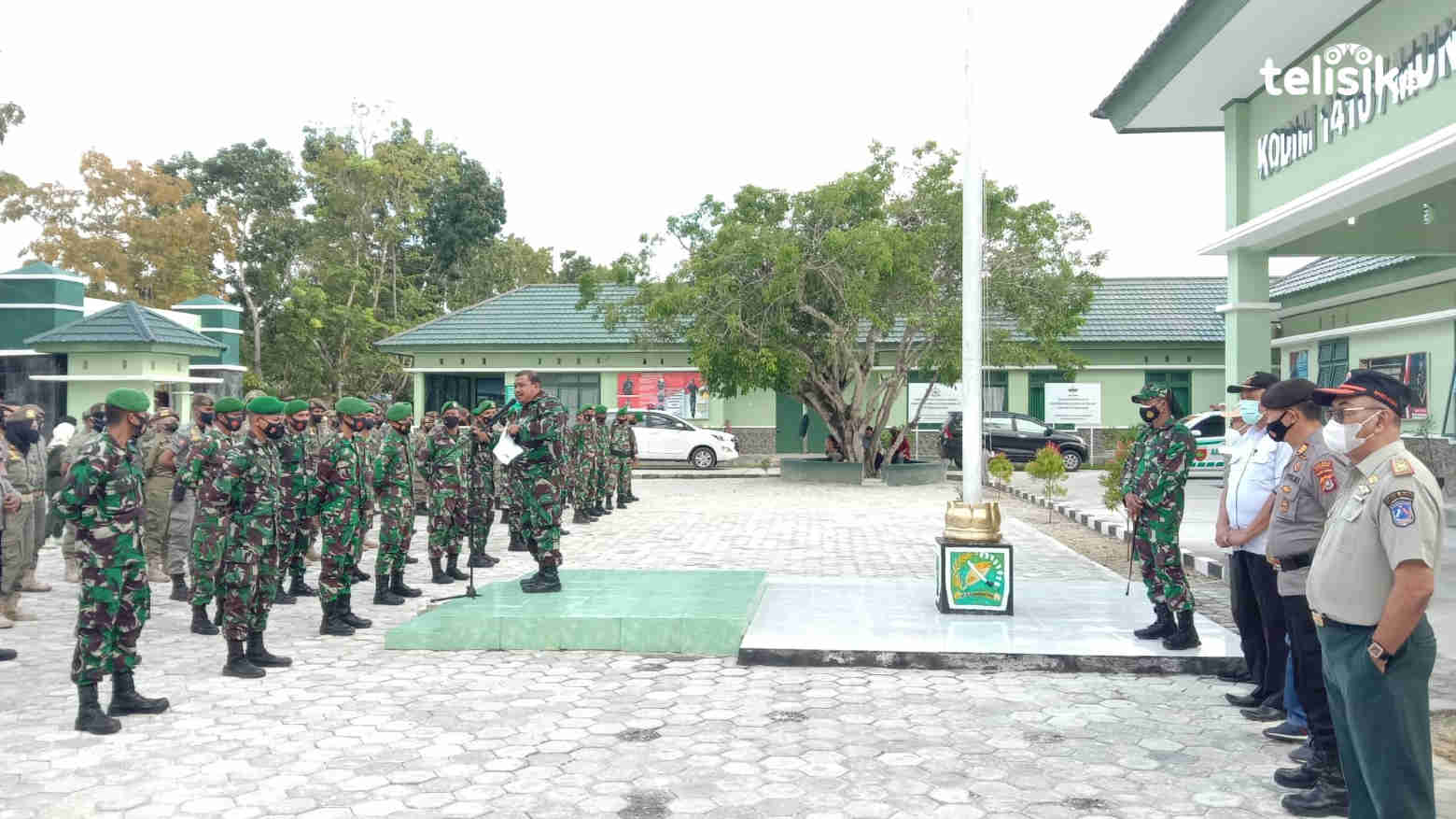 114 Satgas PPKM Level 3 Muna Beraksi di 15 Titik