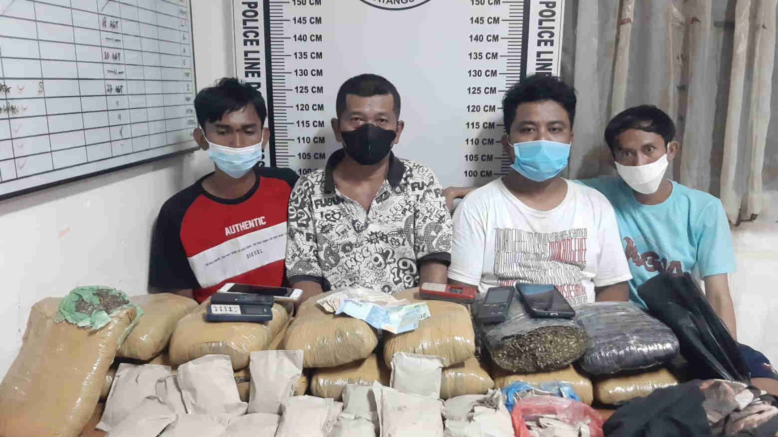 13 Kg Ganja Asal Aceh Ditemukan Polisi di Kolong Tempat Tidur