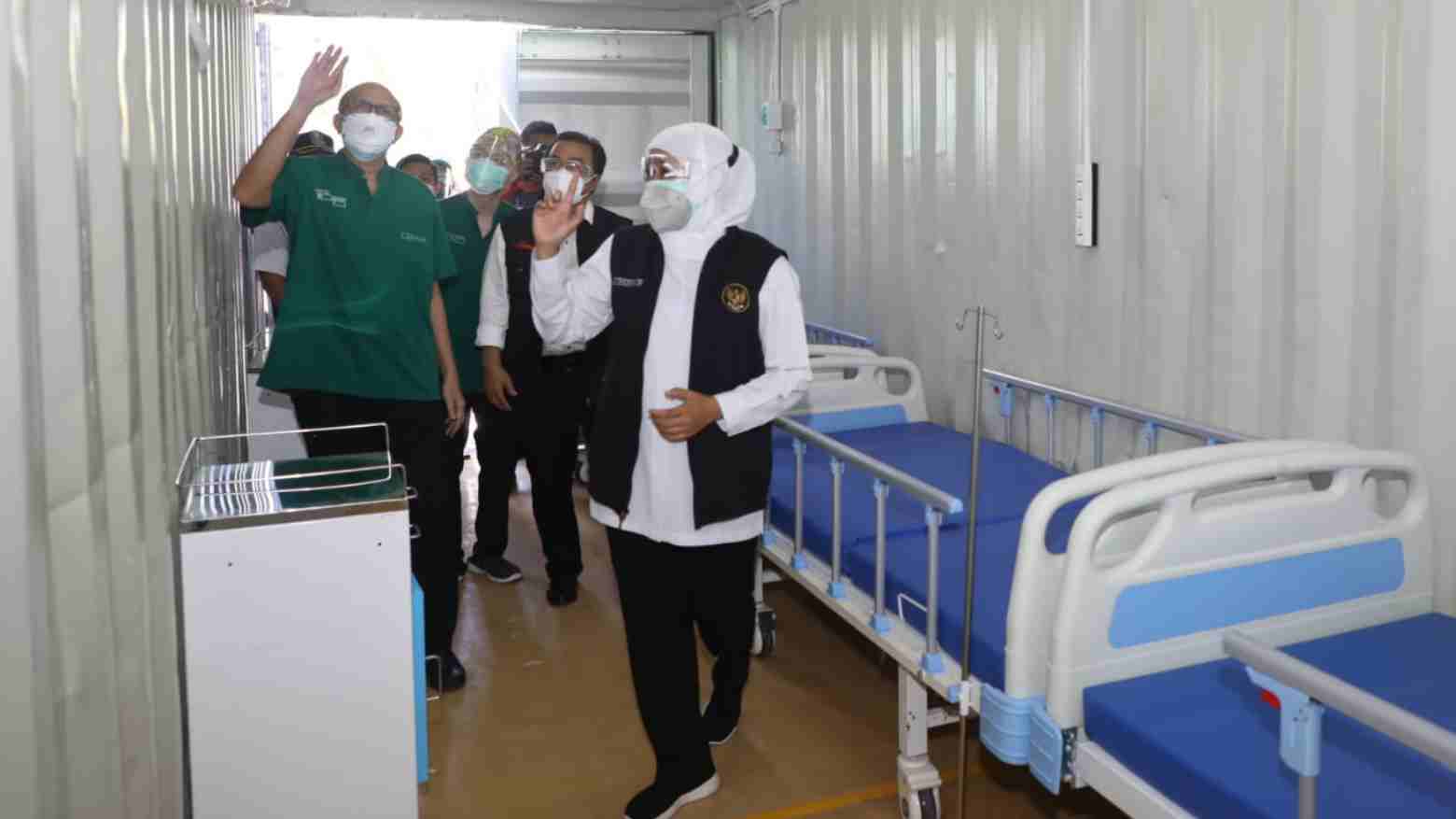 5 Kontainer Dipermak Jadi Rumah Sakit Darurat