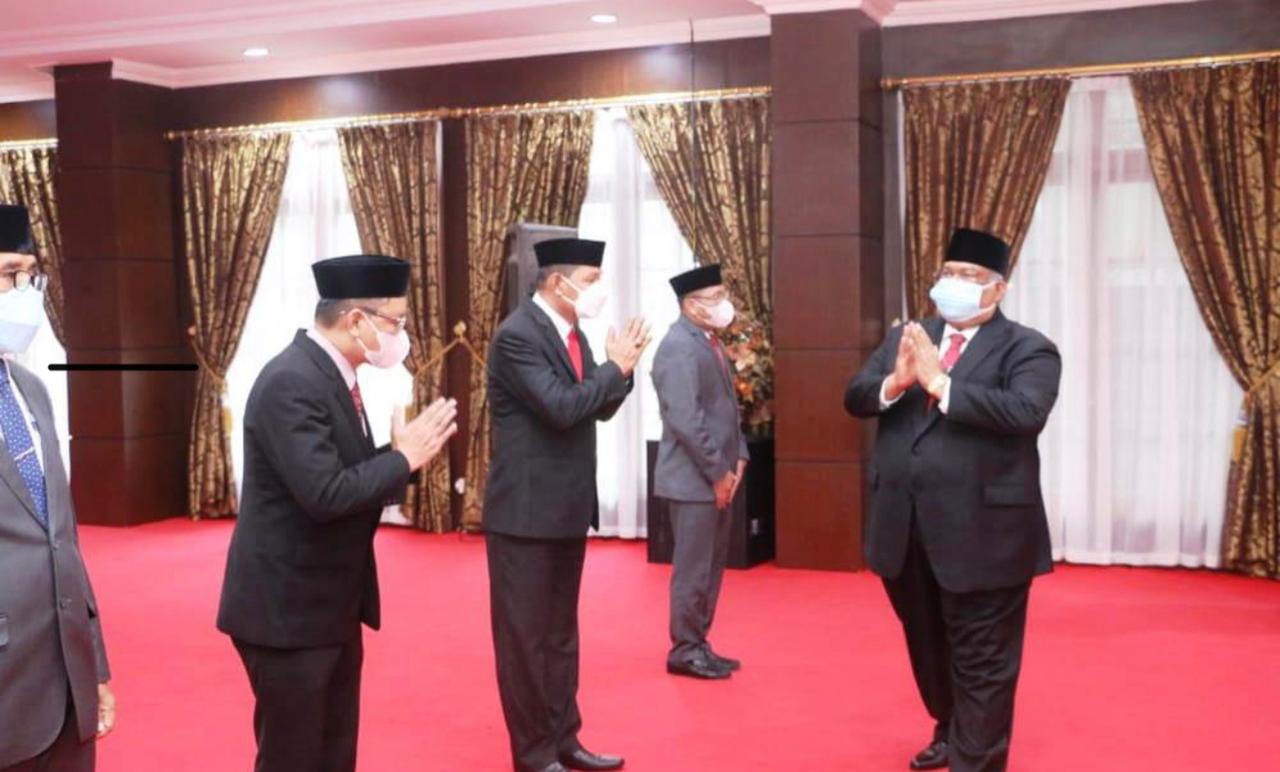 Ali Mazi Lantik Sejumlah Pejabat Pimpinan Tinggi Pratama