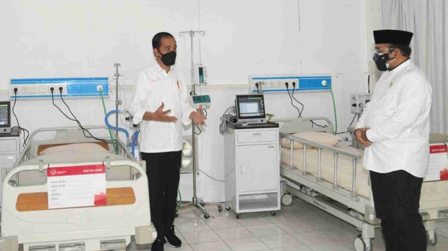 Besok, Jokowi Pastikan RS Asrama Haji Beroperasi Tangani Pasien COVID-19