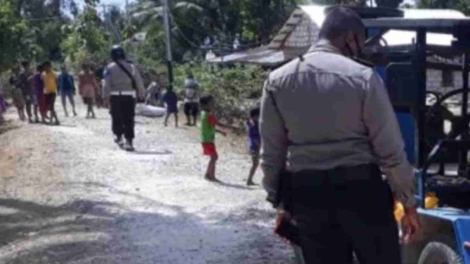 Bocah di NTT Tewas Usai Ditabrak Kendaraan Penggiling Padi