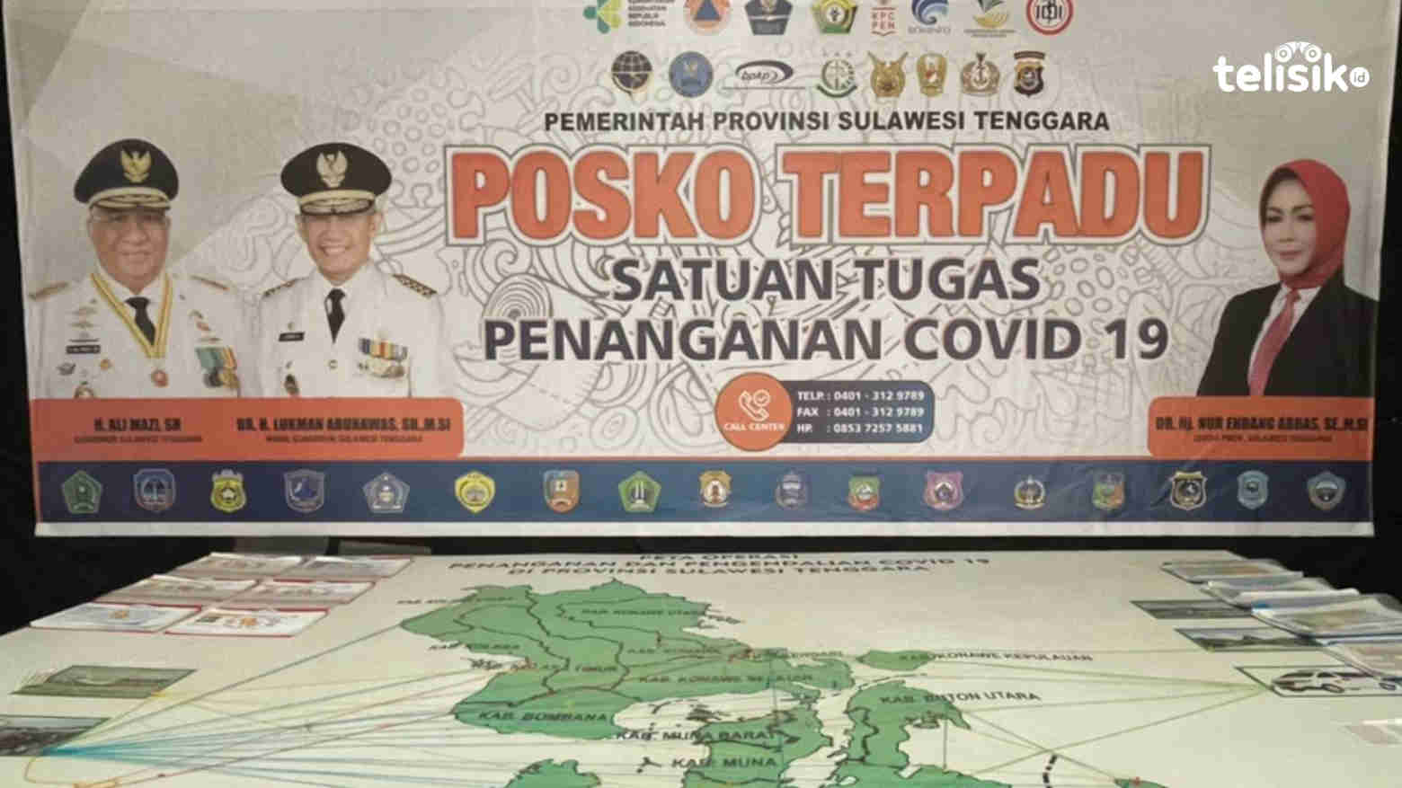 COVID-19 di Sultra Meledak, Kasus Aktif Terbanyak di Kota Baubau