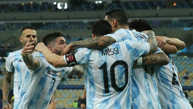 Gol Di Maria Bawa Argentina Juara Copa America, Harapan Brasil Pupus