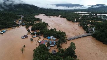 Hujan Intensitas Tinggi Picu Banjir di Wilayah Konawe Utara, 2 Desa Terisolir