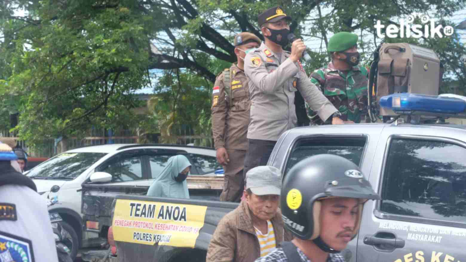Masih Banyak Warga Kendari Tak Pakai Masker