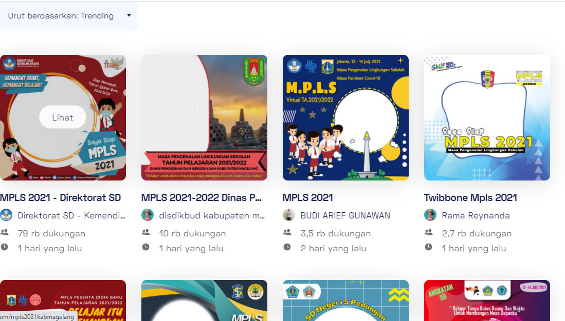 Tutorial Cara Membuat Twibbon MPLS 2021 Online di Twibbonize.com