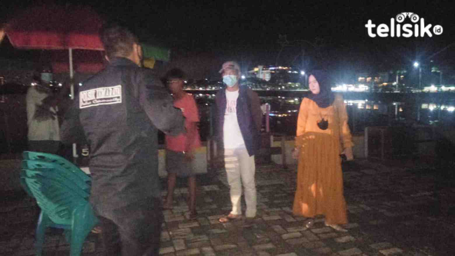 Pedagang Kaki Lima di Pinggiran Kendari Beach Dibubarkan Polisi