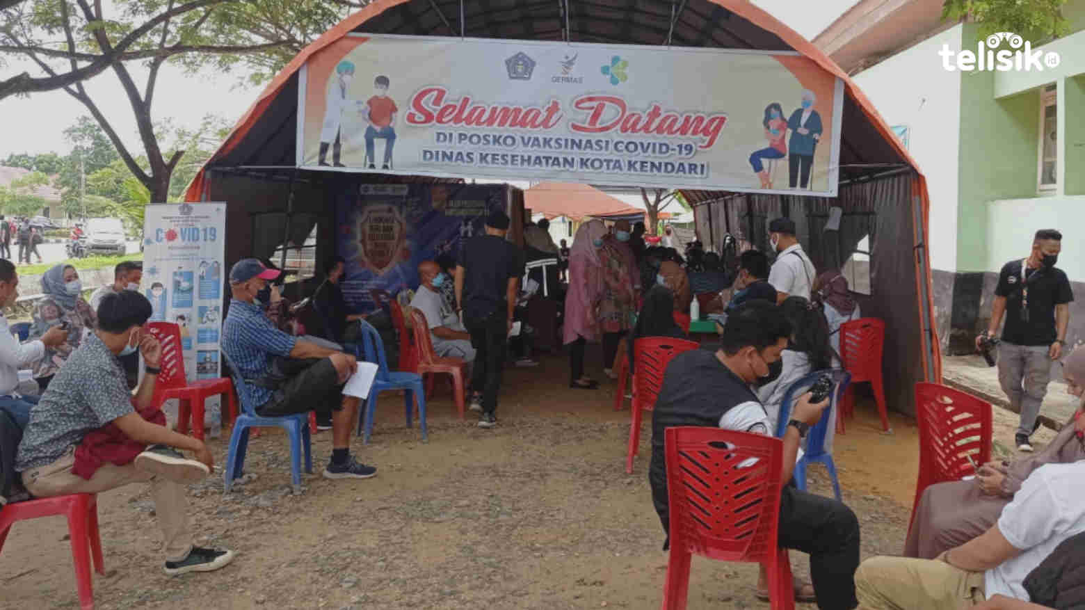 Pemkot Kendari Vaksinasi 2 Ribu Orang per Hari