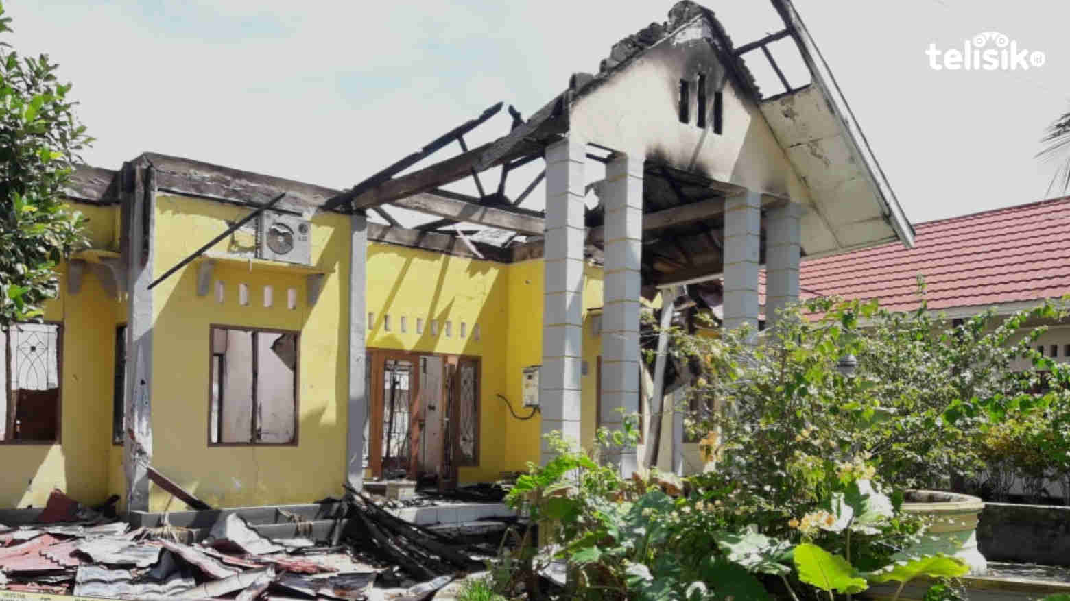 Penyebab Kebakaran Kantor DP3APMD Wakatobi Masih Misterius