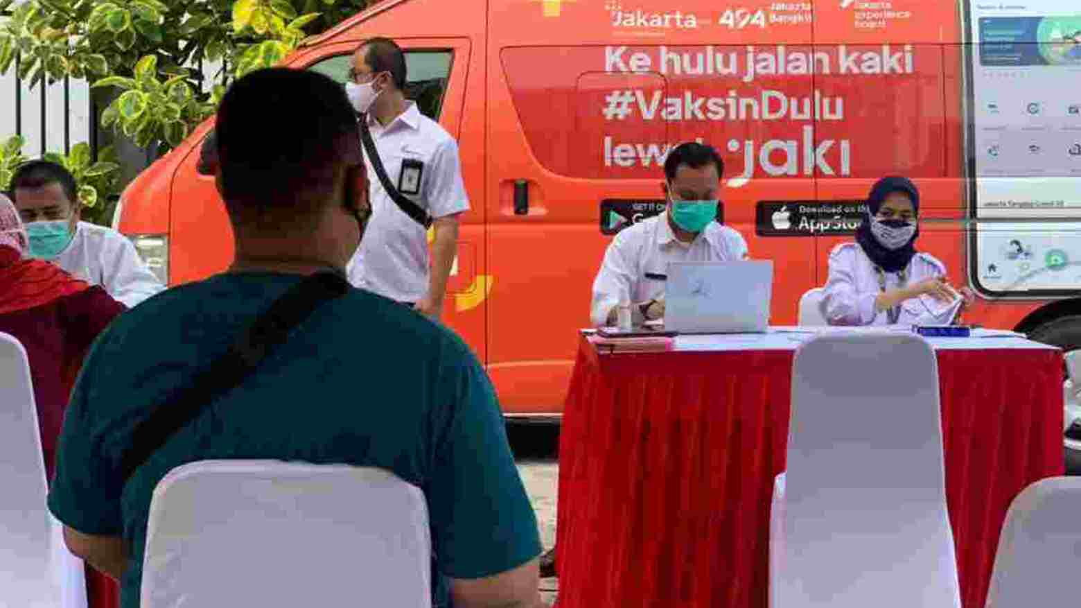 Perluas Target Vaksinasi, Pemprov DKI Jakarta Kini Pakai 16 Mobil Vaksin Keliling