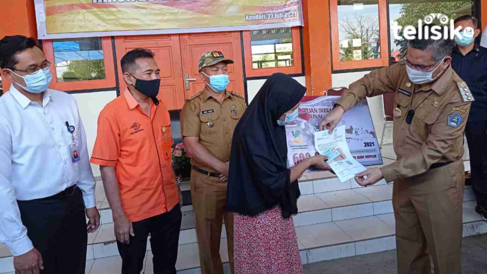 13.932 KPM di Kota Kendari Terima Bantuan Sosial Tunai