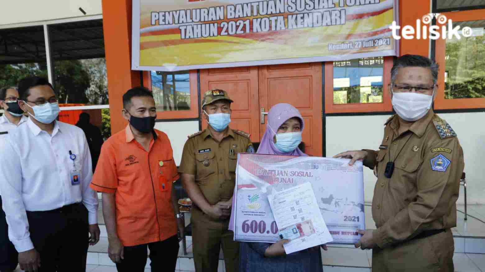 Salurkan BST untuk 1.192 KPM, Kendari Tempati Urutan Pertama se-Sultra